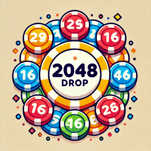 Play 2048 Drop online free