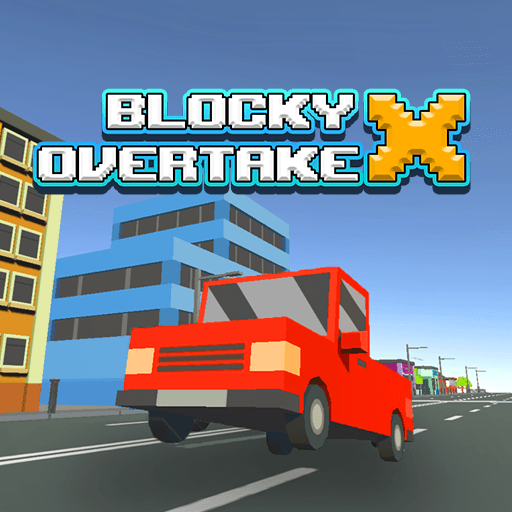 Blocky Overtake X unblocked online