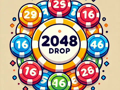 Play 2048 Drop - Play 2048 Drop On A-Z Games - Free Online Game