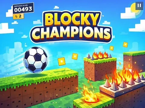 Play blocky champions - Free Online Arcade