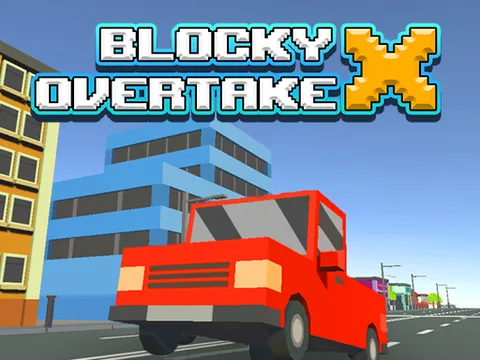 Play Blocky Overtake X - Play Blocky Overtake X On A-Z Games - Free Online Game