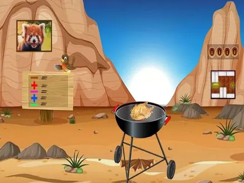 Play Grill Chicken Escape - Free Online Game